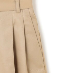 uncrave チノギャバジン ワイドトラウザー