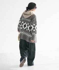 CRAFT STANDARD BOUTIQUE オルテガ柄ニットカーディガン