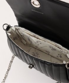 style code 【MERCURYDUO/マーキュリーデュオ】ストライプキルティング　フラップショルダーバッグ