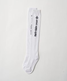 FILA GOLF／marie claire 【marie claire SPORT】ブランドロゴ入りニーハイソックス