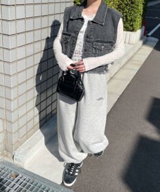 WEGO デニムショートベスト