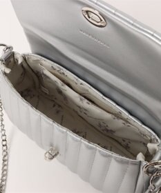 style code 【MERCURYDUO/マーキュリーデュオ】ストライプキルティング　フラップショルダーバッグ