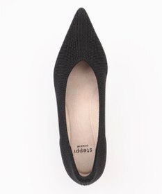 steppi 【洗える/撥水】ヒール ポインテッド パンプス