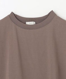 ANY ニットリブフレンチスリーブプルオーバー