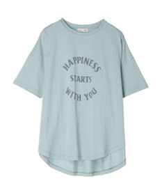 CRAFT STANDARD BOUTIQUE シルケット天竺　ロゴＰＴ裾ラウンドチュニックＳ／Ｓ