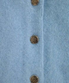 LENO BRUSHED CARDIGAN へアリーニットカーディガン