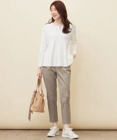 ANY SIS 【WEB・一部店舗限定】ペプラム ニット