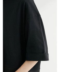 Green Parks ５分袖ドッキングバックスリットチュニック