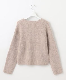 Feroux 【洗える】片畦プルオーバーニット