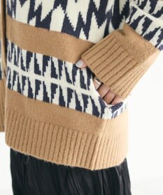 CRAFT STANDARD BOUTIQUE オルテガ柄ニットカーディガン