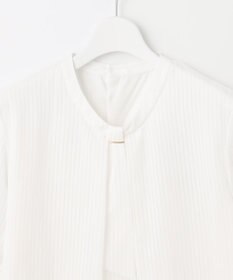 J.PRESS LADIES L シャドーストライプ ボウタイ カットソー