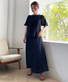 UNFILO 【セットアップ対応】ウォッシャブル UVケア ブラウス