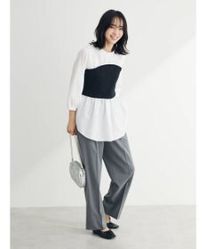 Green Parks リブビスチェドッキングプルオーバー