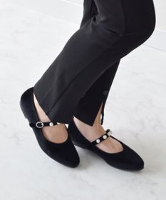 Bridget Birkin 【Bridget Birkin】パールストラップメリージェーンパンプス