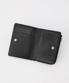 ミニモノグラムプレートハーフウォレット(SO-421) / russet