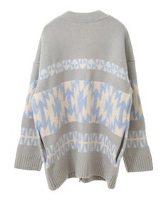 CRAFT STANDARD BOUTIQUE オルテガ柄ニットカーディガン