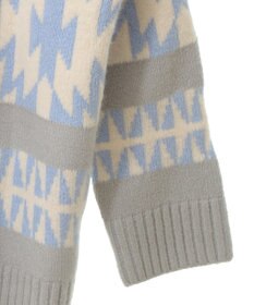 CRAFT STANDARD BOUTIQUE オルテガ柄ニットカーディガン