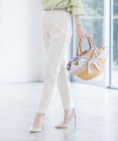 Tiaclasse 【洗える】テーパードパンツ