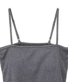 AMERICAN HOLIC カップ付き　ラメリブキャミソール