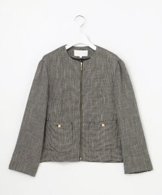 自由区 【洗える】ライトカラミノーカラー ジャケット