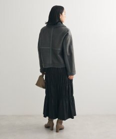 Green Parks フェイクムートンブルゾン