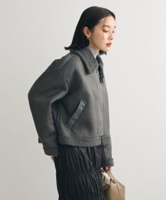 Green Parks フェイクムートンブルゾン