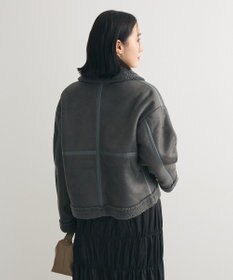 Green Parks フェイクムートンブルゾン