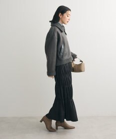 Green Parks フェイクムートンブルゾン