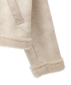 Green Parks フェイクムートンブルゾン