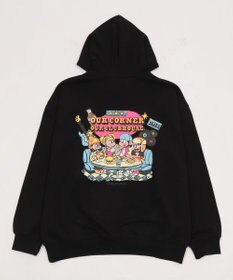 WEGO 【ユニセックス着用ITEM】別注NEWJACKグラフィックプルパーカー