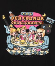 WEGO 【ユニセックス着用ITEM】別注NEWJACKグラフィックプルパーカー