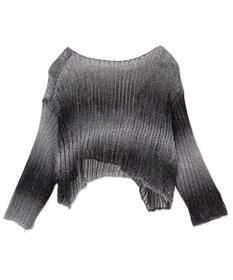 WEGO グラデーションニットプルオーバー