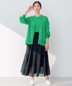 組曲 【アンサンブル対応】ハイゲージ 袖ギャザーニット