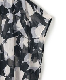 23区 【洗える】Ratti シャドーフラワー プリント ブラウス