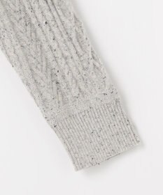 J.PRESS LADIES NEP クルーネック ケーブルニット