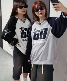 WEGO スターナンバリングプルオーバー