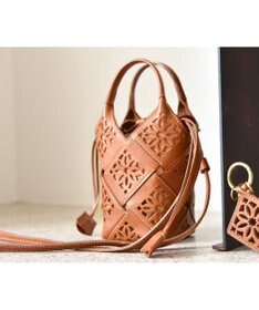 genten サステナブルカットワーク ポシェット