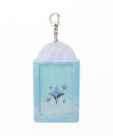 WEGO 【痛バ＆推し活グッズ】ラメクリアカラーモチーフカードホルダーキーホルダー