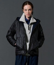 JOSEPH ABBOUD MOUNTAIN 【リバーシブル/イージーケア/中綿/ウォッシャブル】ツィーディーフリース ブルゾン