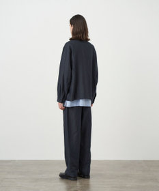 ATON COTTON HEMP SATIN | ハリントンジャケット - UNISEX