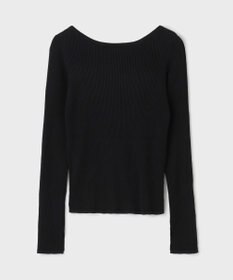 GRACE CONTINENTAL リブニットトップ