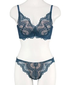 San-ai Resort（三愛水着楽園） 【新色アッシュローズ・アッシュグレー追加】 カシュクール脇高ブラジャー＆ショーツ