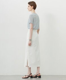 ICB 【洗える】シェルタリングドライサテン タイトスカート