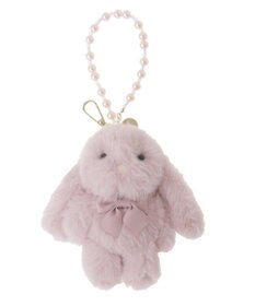 Maison de FLEUR ピンクマニアうさぎチャーム
