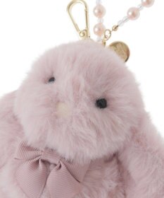 Maison de FLEUR ピンクマニアうさぎチャーム