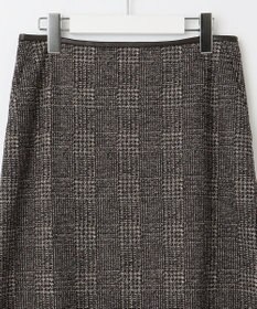 J.PRESS LADIES 【洗える】チェック ジャカード ナロー スカート