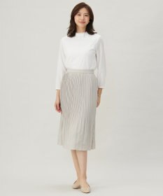 J.PRESS LADIES S 【洗える】ノルディス2wayジョーゼット プリーツ スカート