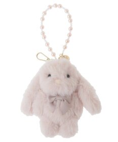Maison de FLEUR ピンクマニアうさぎチャーム