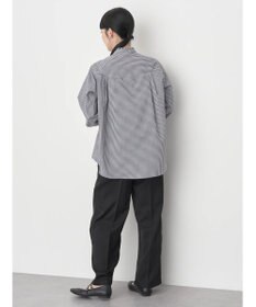 earth music&ecology スタンドフリルシャツ