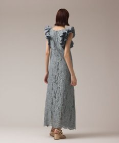 GRACE CONTINENTAL フリルレースワンピース